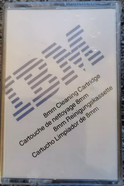 IBM 8mm Cleaning Cartridge Reinigungsband trocken 16G8467 N