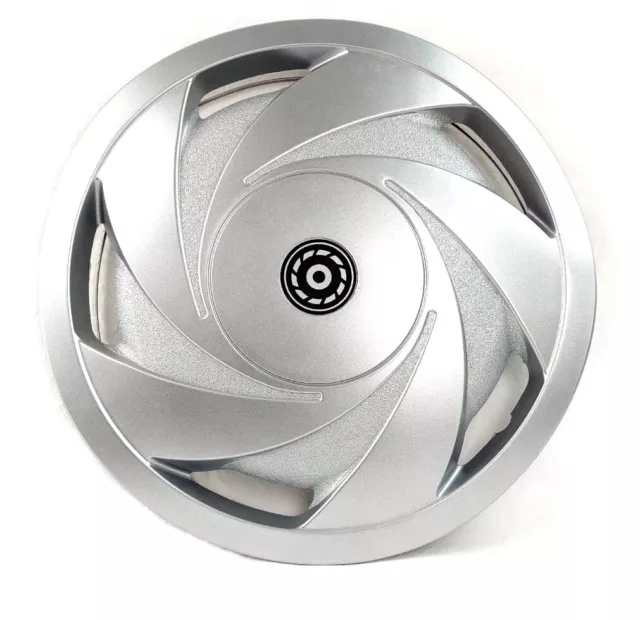 Radkappen 15 Zoll Turbo Radblende silber Kunststoff matt
