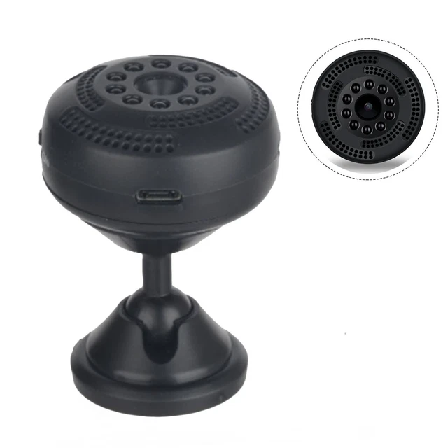 Cámara de Seguridad Wifi Magnética HD con Vigilancia 24/7 Y Grapape Giratorio