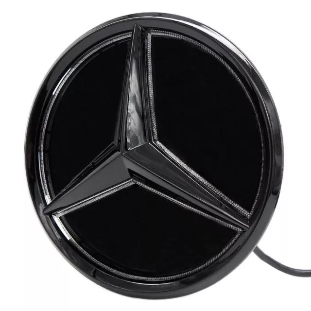 Illuminated LED Badge Front Grill Mirror Star Emblem For Mercedes Benz W205 W212