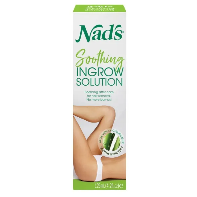 Nad's Soothing Ingrow Solution 125mL Ingrown Hair Removal Soothe & Protect Nads