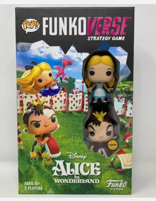 Funkoverse 2021 Alice In Wonderland Disney Strategy Game CHASE FUNKO POP