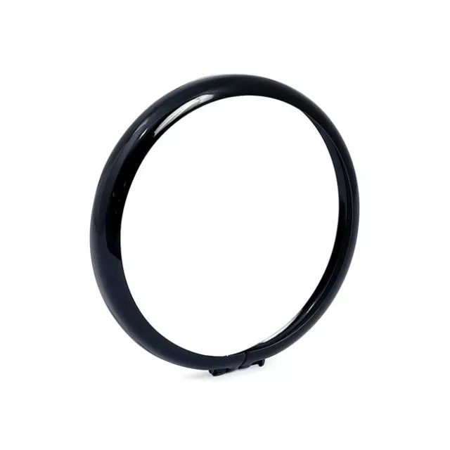 Lampenring 5 3/4" Glanz-Schwarz für Harley-Davidson mit Bates Style Scheinwerfer