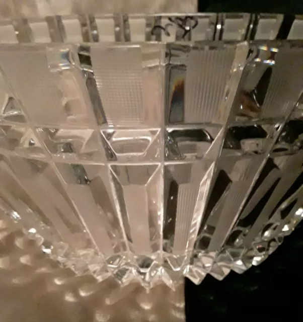 American Brilliant Cut Glass  BEAUTIFUL Large Oval Bowl. Great Center Piece