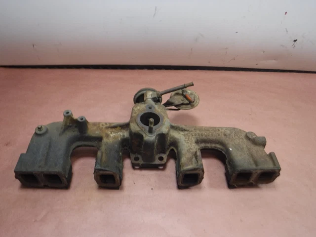 1987-1990 Jeep Wrangler YJ 4.2L 258 6cyl 2bbl Aluminum Intake Manifold BARE | AMC | Genuine OEM | Gasoline | Front