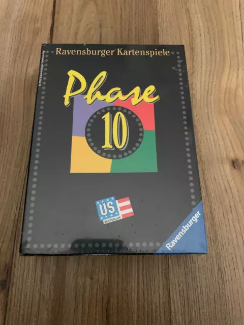 Phase 10 Kartenspiel - Ravensburger 2005 - NEU in Folie