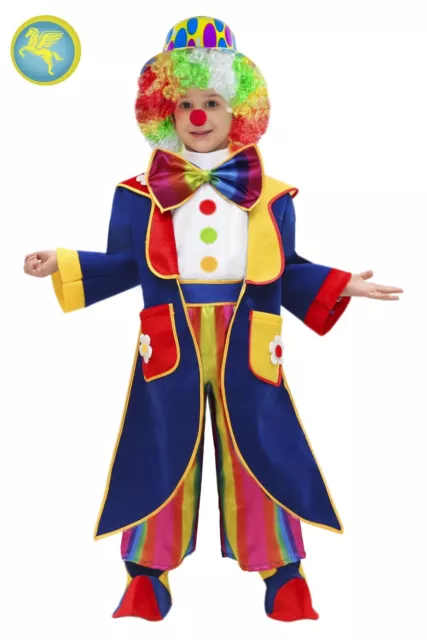 VESTITO DI CARNEVALE PEGASUS Bambini Clown Baby 0013 Travestimento Costume  EUR 53,00 - PicClick IT
