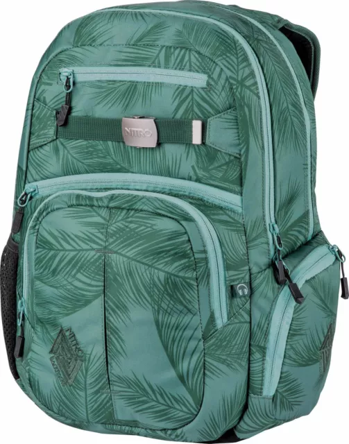 NITRO Daypacker Collection Hero Backpack Rucksack Tasche Coco Grün