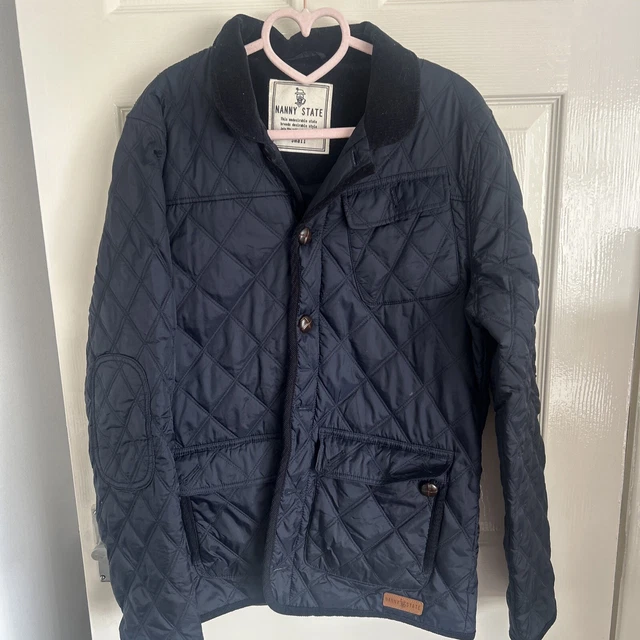 NANNY STATE NAVY Blue Mens tracksuit Size Small 20.00 PicClick UK
