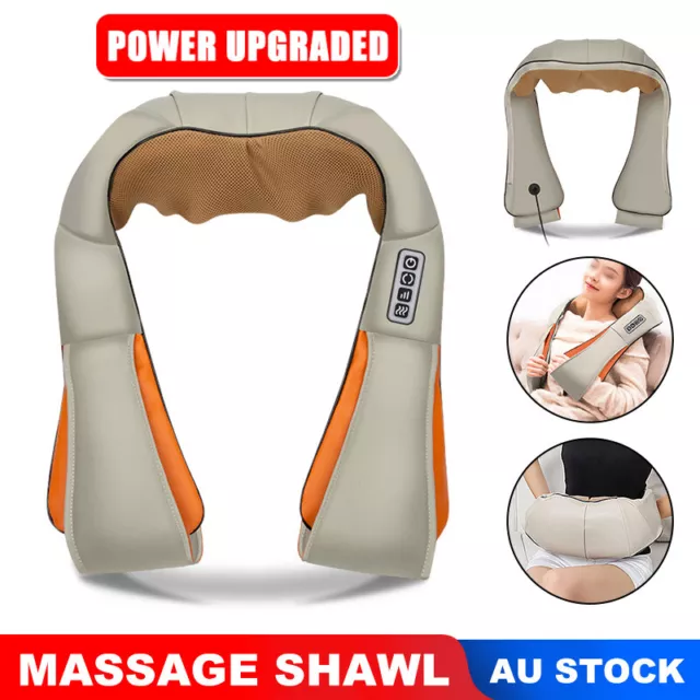 Shiatsu Neck Shoulder Massager Electric Back Massage with Heat Deep  Kneading Tissue Cervical Massage Shawl of Neck Kneading - China Massage  Shawl, Shawl Massager