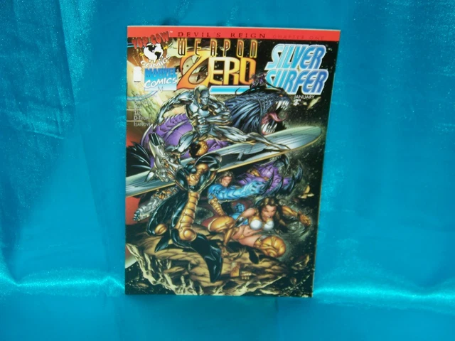 SILVER SURFER / WEAPON ZERO # 1, Jan. 1996, VERY FINE CONDITION