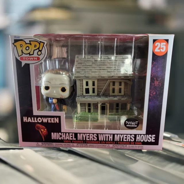 Michael Meyers with Myers house spirit exclusive funko # 25 (nib) Brand new