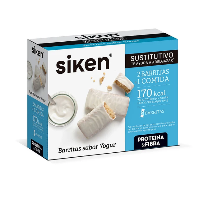 Compléments Alimentaires Sikenform unisex SUSTITUTIVO barrita #yogur 8 u