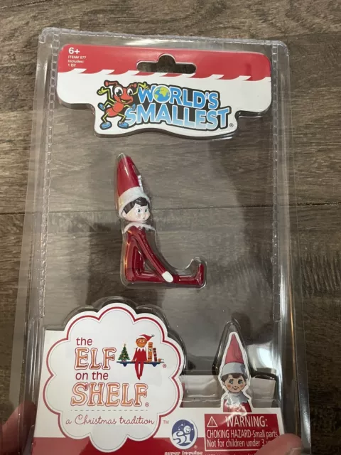 World's Smallest ELF ON THE SHELF Mini BOY Christmas NEW