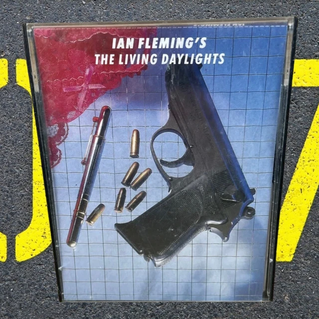 James Bond 007 the living daylights And Quantum Solace audio storybook cassette