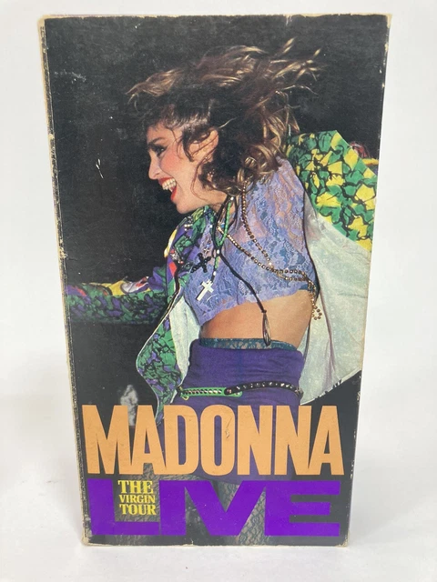 マドンナ ザ・バージン・ツアー ライヴ　 [VHS] Buy Madonna - The Virgin Tour Live (VHS, 1988) online | eBay