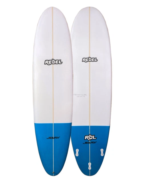 Rebel Mini Mal Surfboard - Blue Tail Dip