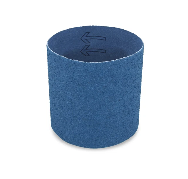 | PTX Zirconium Grinding Belt Sleeve | 40 Grit Metal Tool Attachment | 3." Dia
