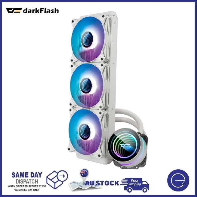 DARKFLASH DX-360 V2.6 ARGB 360mm Liquid CPU Cooler Support Intel LGA ...