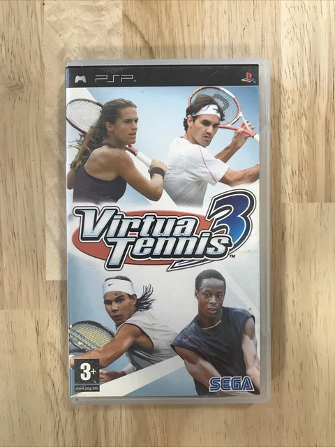 Virtua Tennis 3 Sony PSP avec notice PAL fr