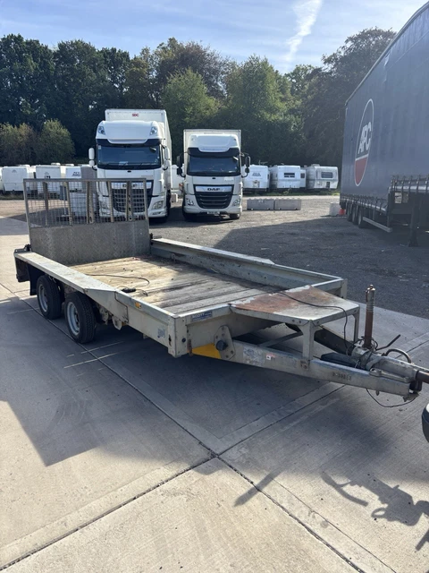 P Drop Rv IFOR WILLIAMS 3500KG plant trailer gx105hd £1,128.70 - PicClick UK