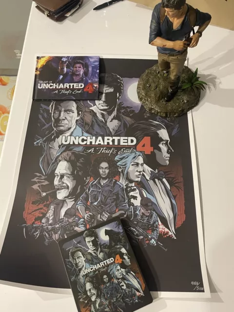 Uncharted 4: A Thief's End PS4 Case For Display Only Promo Rare