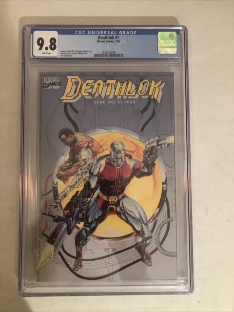 Deathlok # 1 CGC 9.8 Marvel 1990 Joe Jusko Book 1 of 4 NM/M