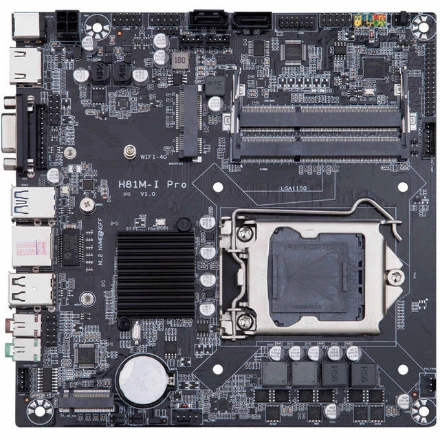 Carte Mère Mini-ITX Jetway NC9VL-H81-PT – Avec 4 Go DDR3 – Socket 1151 – Occasion