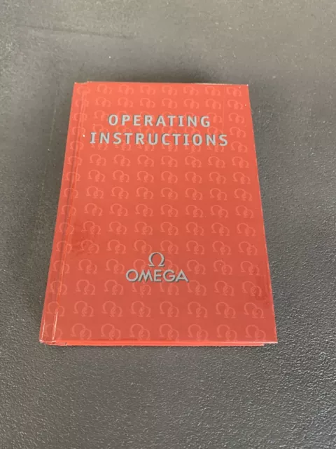 Operating Instructions Omega Book