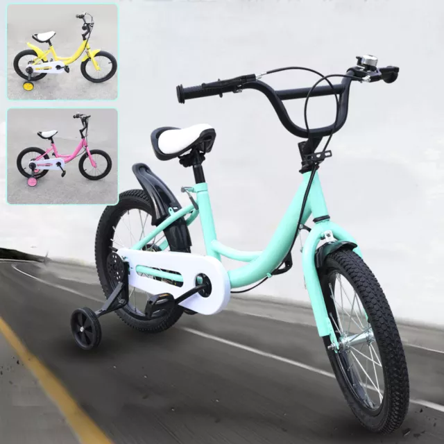 16 Pouces Vélo pour Filles et garçons Vélo pour Enfants Vélo avec Roues 16" 2