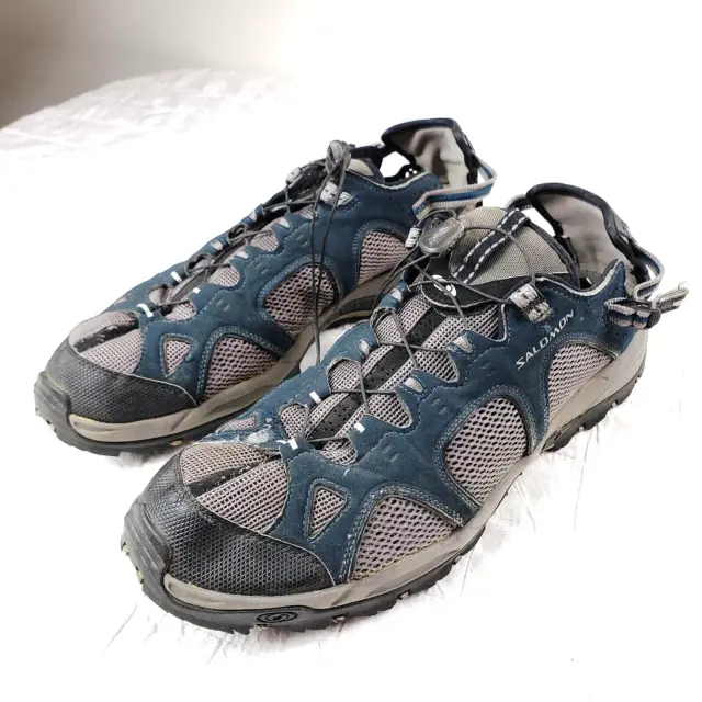 Salomon Techamphibian 2 Mens 145464 Quick Lace Water Trail Shoes Size 13