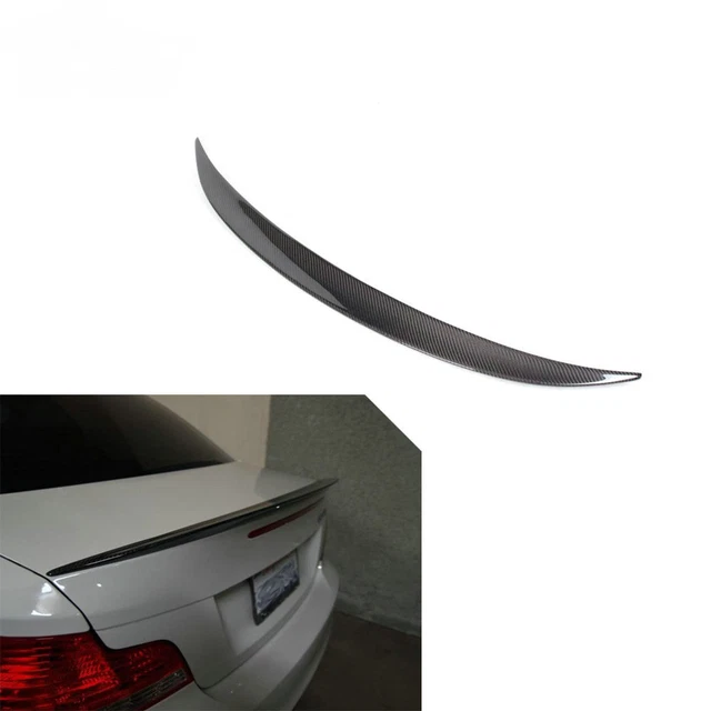 PSM Style Carbon Fiber Look Trunk Spoiler Wing For 07-13 BMW E82 1 Series Coupe