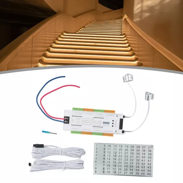 Pack complet pour détecteur de mouvement lumière d'escalier comprend contrôle