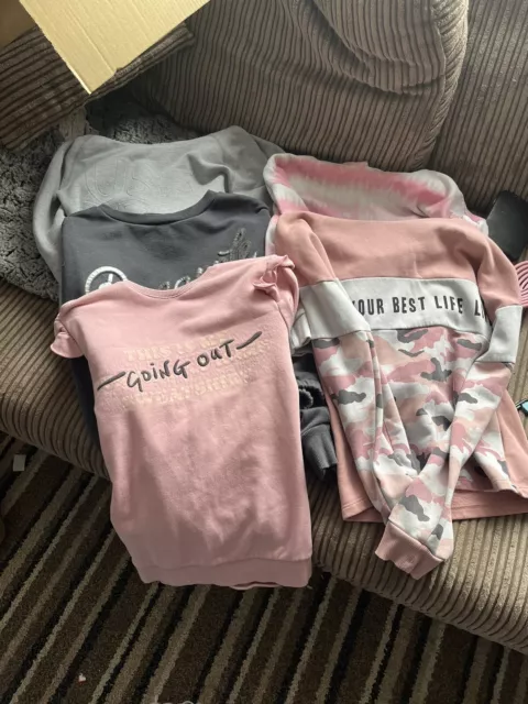 girls clothes bundle Mixed Sizes  Mainly Aged 10+ 19 Items