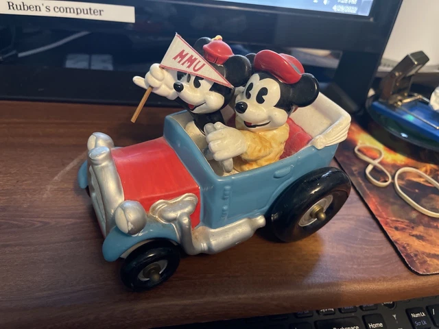 DISNEY MICKEY MOUSE MUSIC BOX by LINDEN,ANDY WARHOL ART 1995