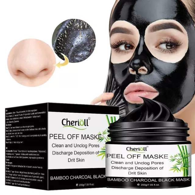 Maschera Nera,Black Mask,Maschera di comedone,Maschera nera purificante,Maschere