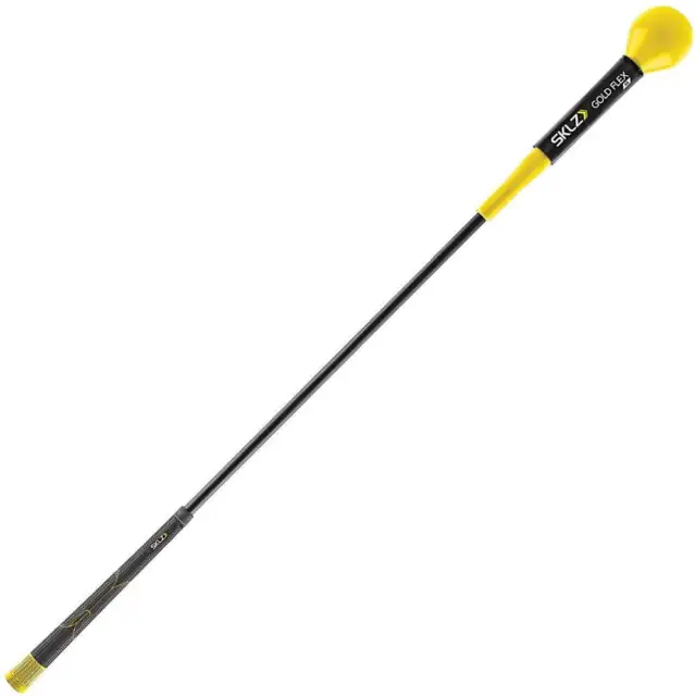 SKLZ Gold Flex Golf Swing Trainer for Strength and Tempo Training 48 In. USA