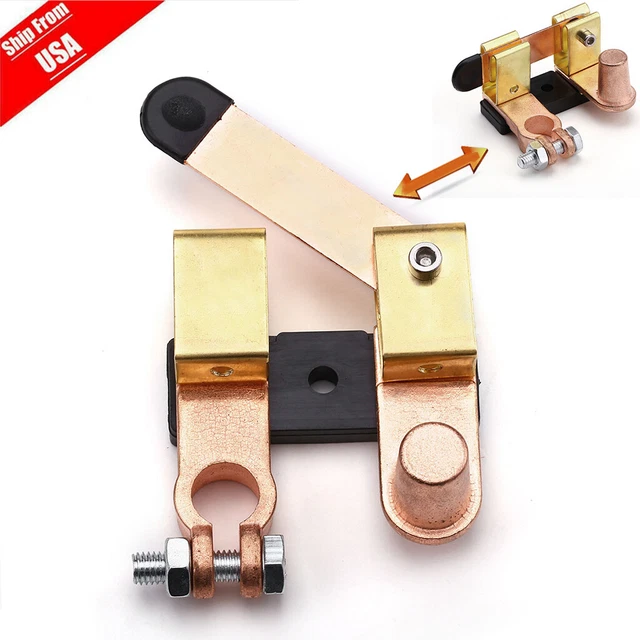 BATTERY ISOLATOR SWITCH Disconnect Power Cut Off Kill for Car Vehicle