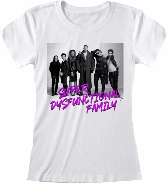 Umbrella Academy - T-shirt fotografica in bianco e nero