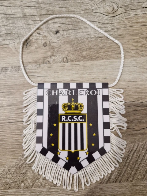 Fanion Vintage SC Charleroi (RCSC) – Club Belge – Banderin Wimpel De Collection