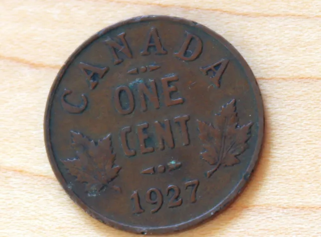 1927 Canada 1 Cent George V