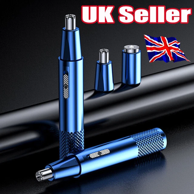 Men Electric Nose Hair Clipper Trimmer USB Rechargeable Ear Face Eyebrow Shaver.