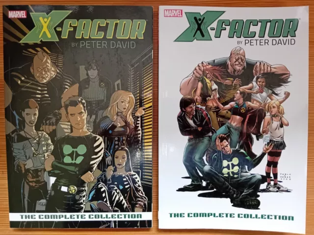 X-Factor Complete Collection Volumes 1 & 2 TPB Peter David Vol One Two Marvel