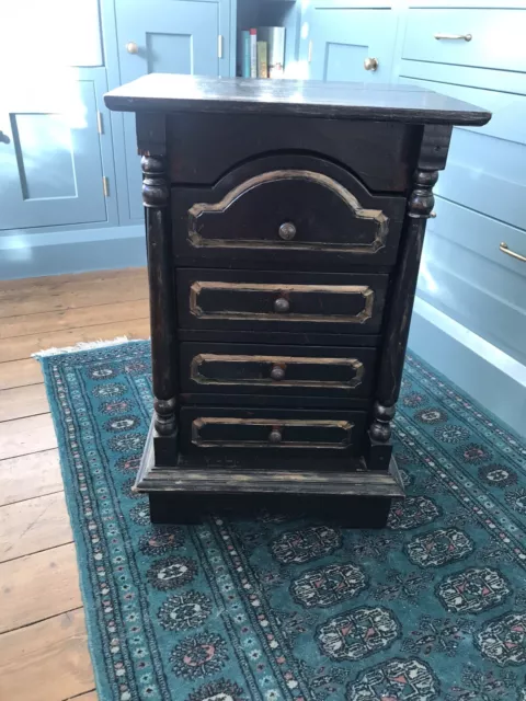 Antique “Wellington” Style Chest Of Drawers ,,,