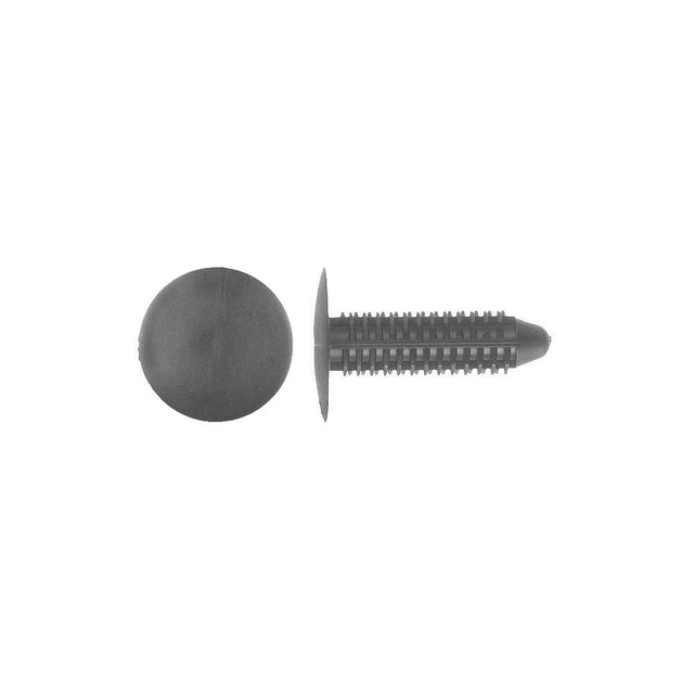 GRAINGER APPROVED 8862BPK Retainer,Blk Nylon,5/16In,1 1/16InL,PK25