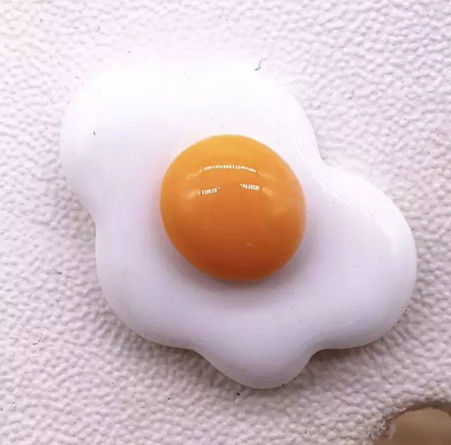 jibbitz croc shoe charms uk 3D Fried Egg Chick