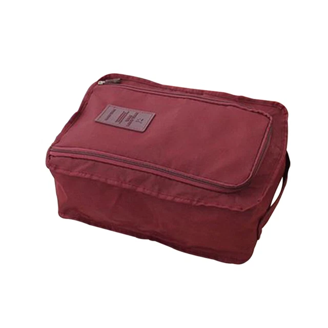 Zapatos de viaje bolsa de almacenamiento impermeable zapatos portátiles paquete bolsa cubos de embalaje