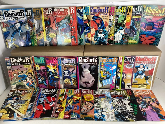 Punisher War Journal 1-64 SET! Miss#59. 63 Marvel Comics Wolverine b1414
