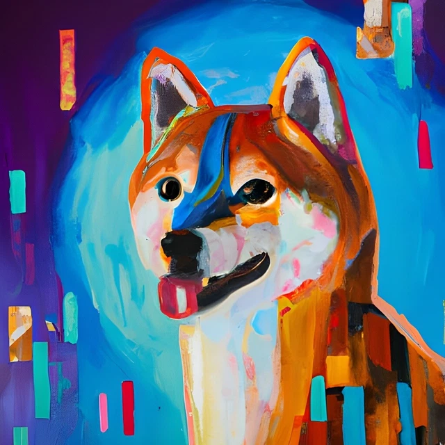 NFT Shiba Inu Art
