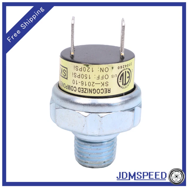 PRESSURE SWITCH HUSKY Air Compressor Parts Repair Tool 120150 PSI